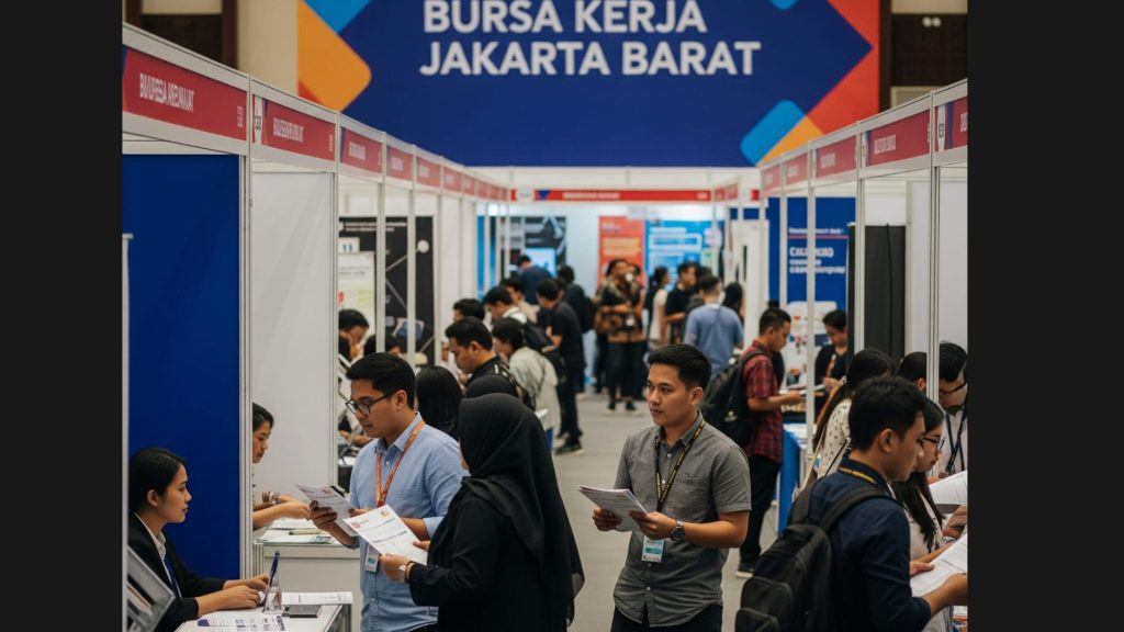 Ratusan Pencari Kerja Serbu Job Fair Jakbar