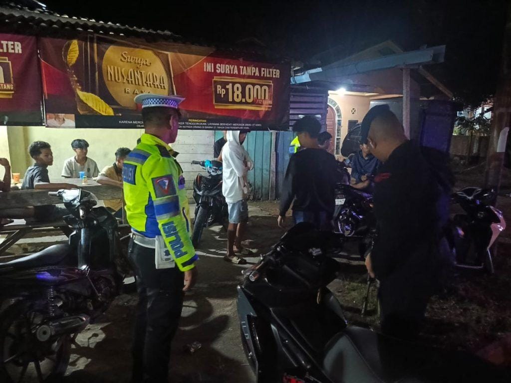 Tim Raga Kuansing Patroli Jaga Keamanan Kota