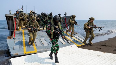 RI dan Australia Latihan Militer di Maluku