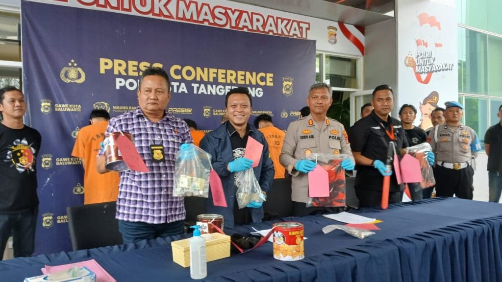 Tujuh Oknum Ormas Ditangkap di Tangerang