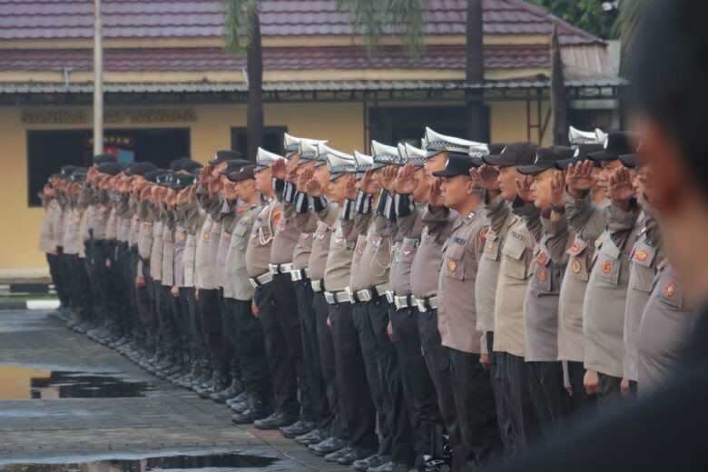 250 Polisi Jaga Ketat Kawasan Wisata Saat Iduladha