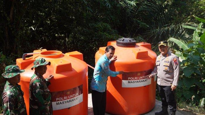 Polres Wonogiri Bantu Air Bersih untuk Warga Kekeringan