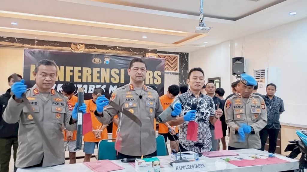 Geng Motor Makassar Diringkus, Mayoritas Pelajar