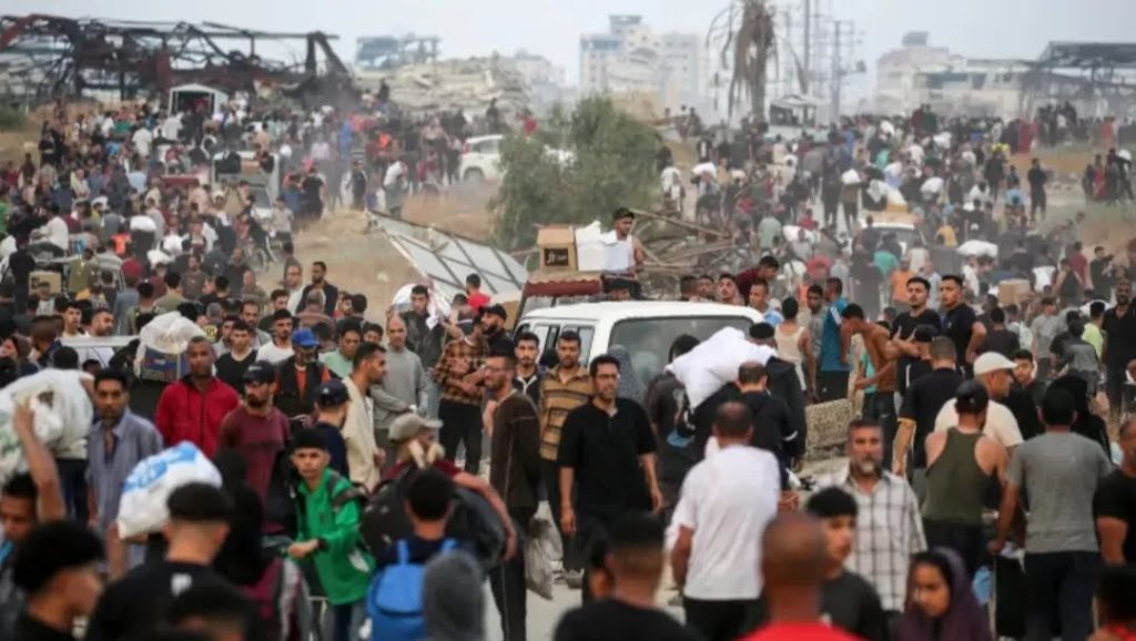 Israel Tembak Kerumunan di Gaza, Puluhan Tewas