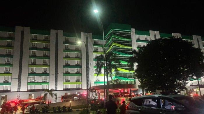 Korsleting Listrik Diduga Picu Kebakaran Hotel Atlet Samarinda