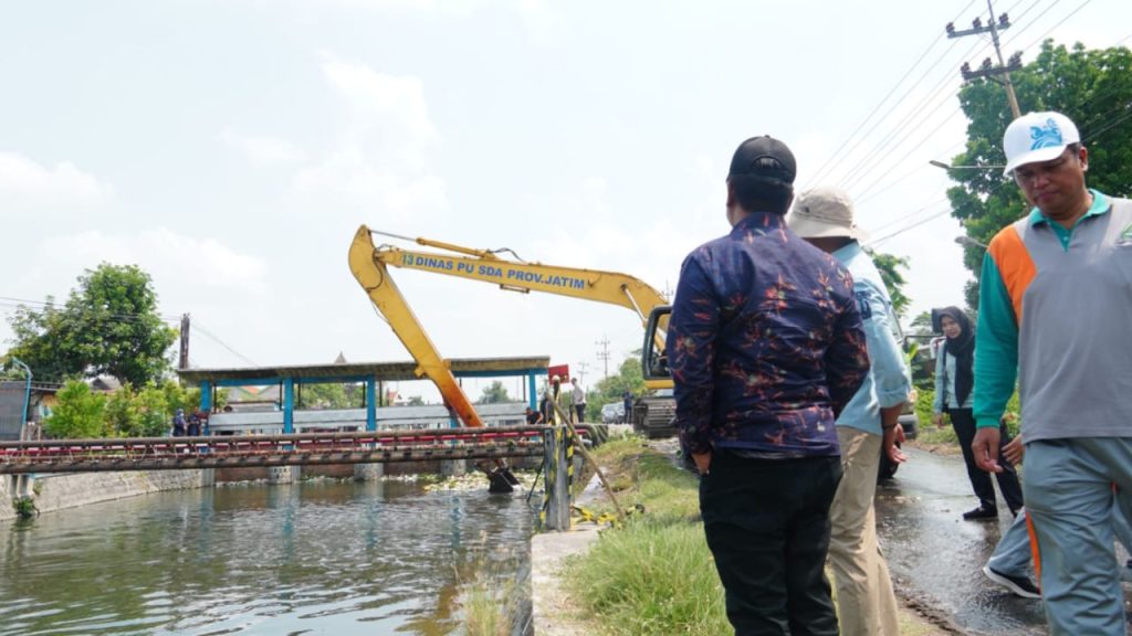 Sidoarjo Genjot Normalisasi Sungai Cegah Banjir
