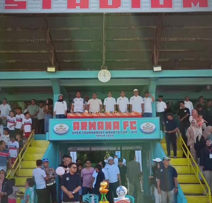 Polres Rohul Gelar Turnamen Sepak Bola HUT Bhayangkara