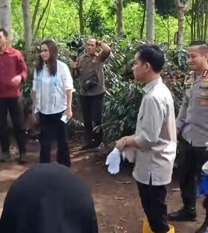 Panen Kopi, Gibran Puji Produk Lokal yang Mendunia