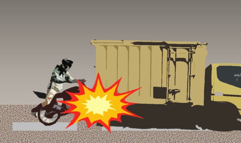 Tabrak Truk, Pengendara Motor Tewas di Tempat