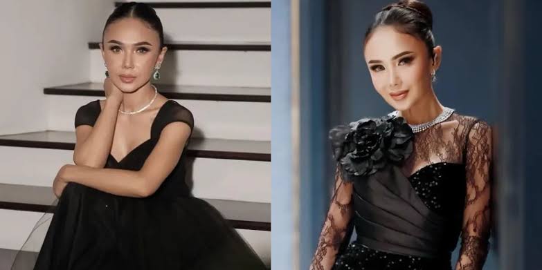 Potret Yuni Shara: Dress Hitam untuk Ibu-Ibu Berusia 50