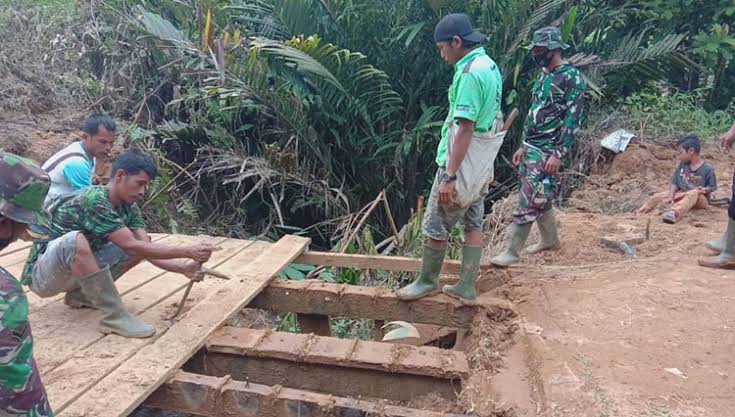 Perbaikan Jembatan dan Jalan Rusak di Tapsel