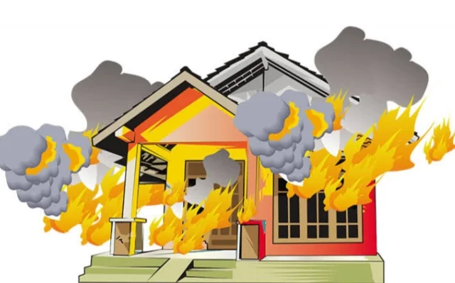 Korsleting Picu Kebakaran, Rumah Ludes Terbakar