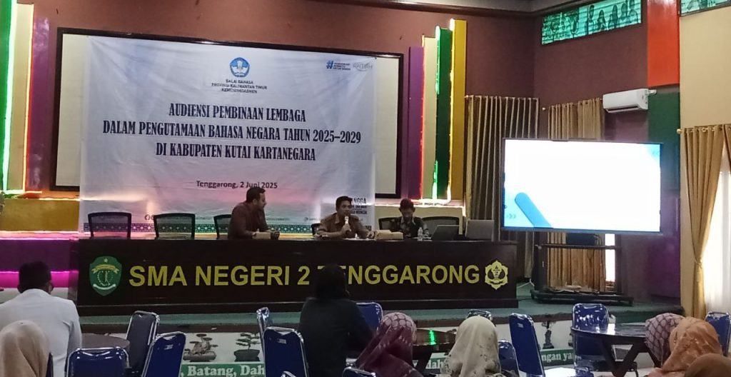 Balai Bahasa Kaltim Dorong Kepatuhan Berbahasa di Lembaga Kukar
