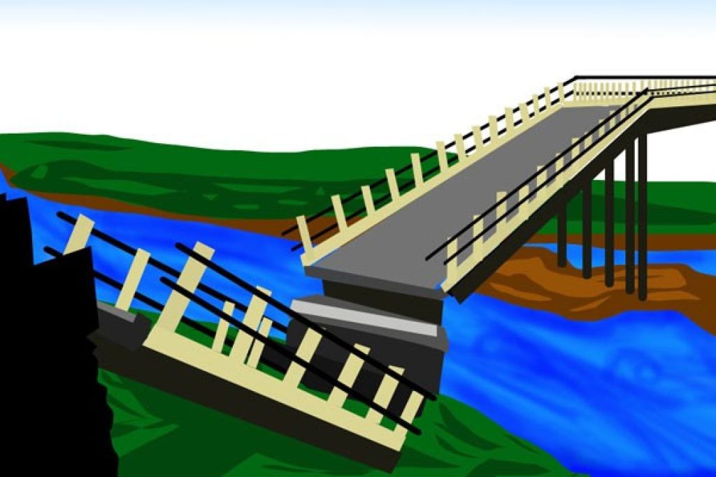 Banjir Rusak 7 Jembatan di Seram Barat