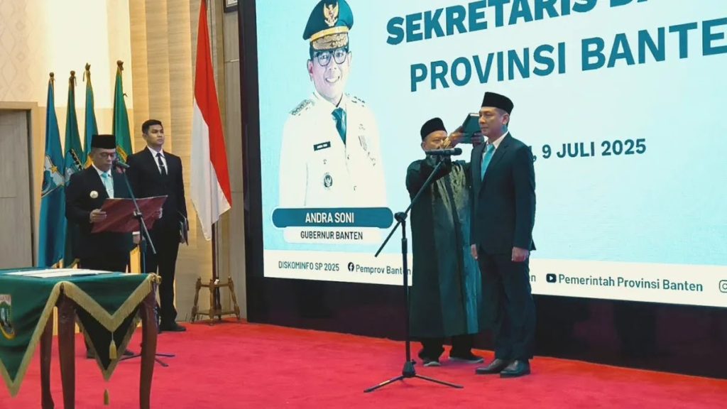 Deden Resmi Jadi Sekda Banten