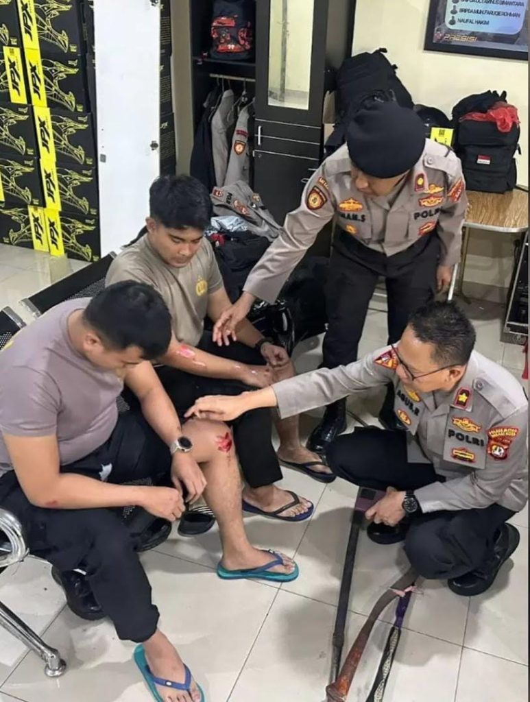 Dua Polisi Luka, Geng Motor Serang Saat Hendak Tawuran