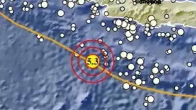 Gempa 5,3 Guncang Selatan Banten, Tidak Berpotensi Tsunami