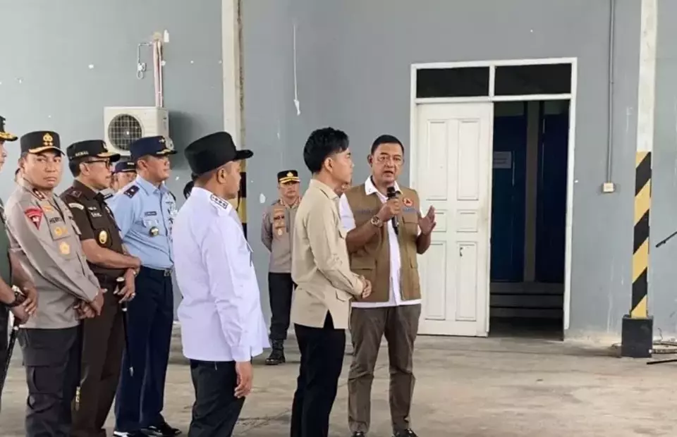 Gibran Tinjau Langsung Karhutla Riau
