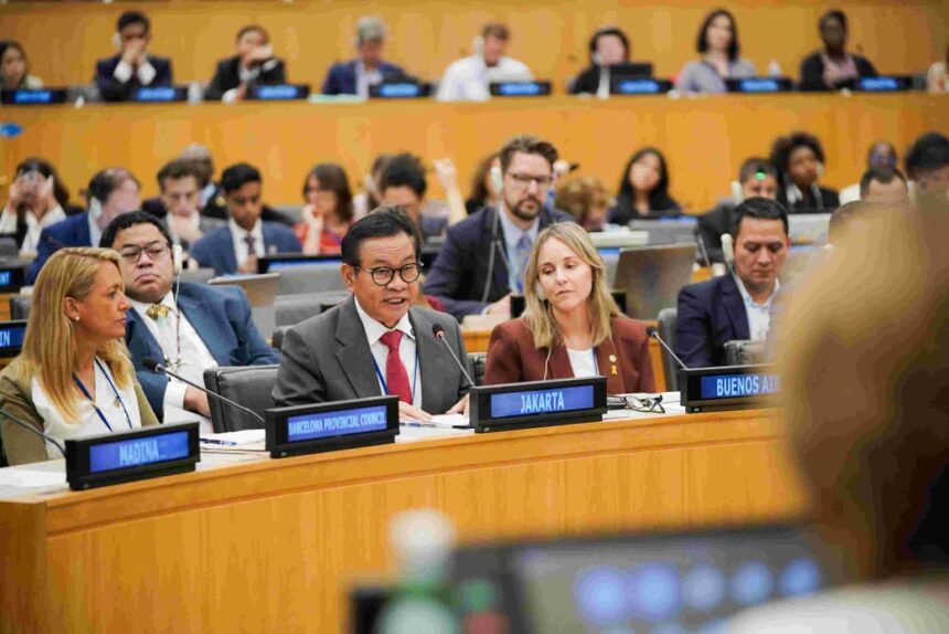 Jakarta Tampil di PBB, Dorong SDGs Kota Global