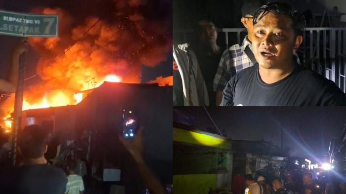 Tiga Rumah Terbakar di Rappocini, Lilin Jadi Pemicu