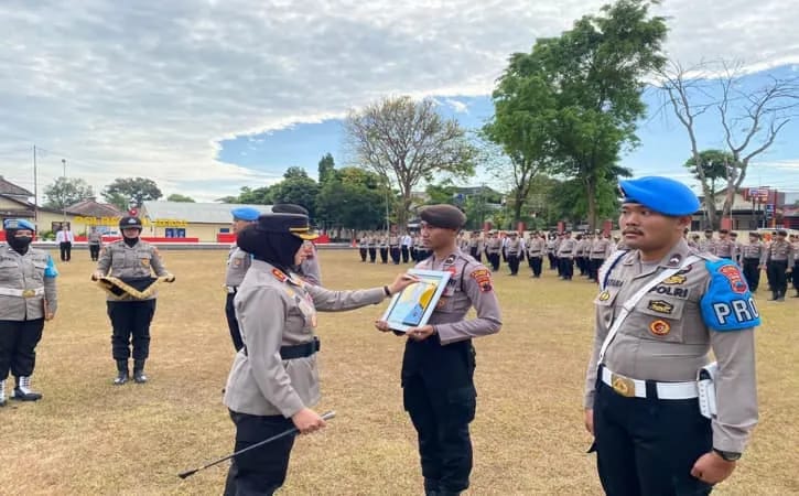 PTDH Digelar, Anggota Polres Salatiga Dipecat