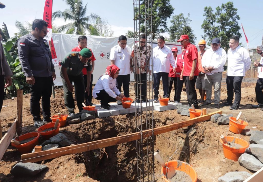 Pembangunan Markas PMI Lebak Dimulai