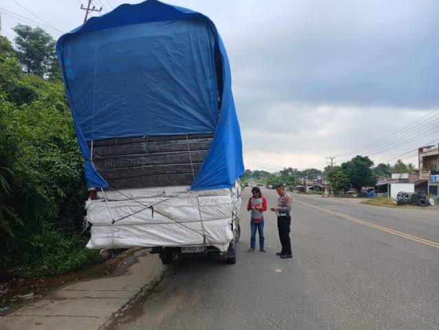 Polda Jambi Razia Truk Dimodifikasi, Puluhan Terjaring