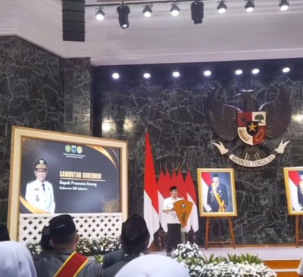 Pramono Lantik 70 Da’i Muda Jakarta