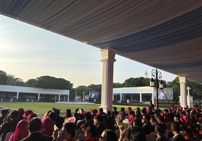 Presiden Prabowo Lantik Ribuan Perwira Baru