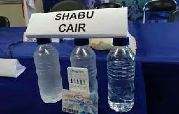Polda Jabar Bongkar Pabrik Sabu Cair Internasional