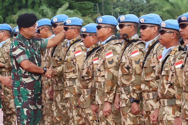 TNI Selesaikan Misi Damai di Kongo