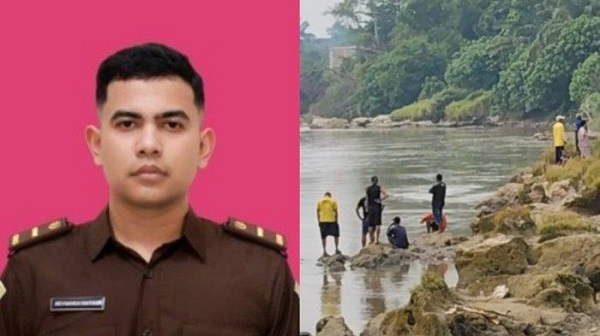 Terseret Arus, Calon Jaksa Gugur di Tugas