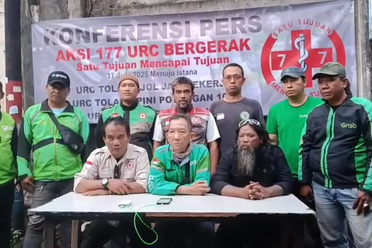 URC Gelar Aksi Damai, Suarakan Tritura Ojol
