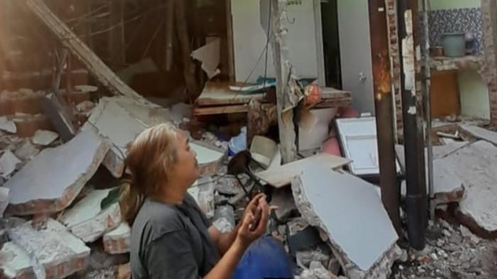Gas Bocor dan Meledak, Dua Rumah Hancur