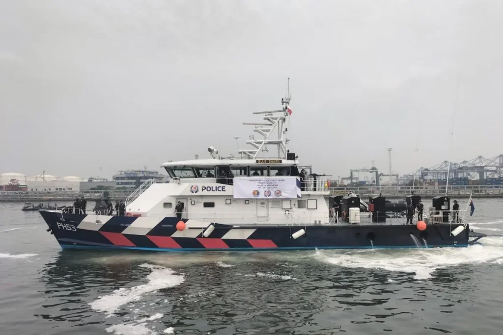Bakamla Sambut Kunjungan Maritim Singapura dan Malaysia