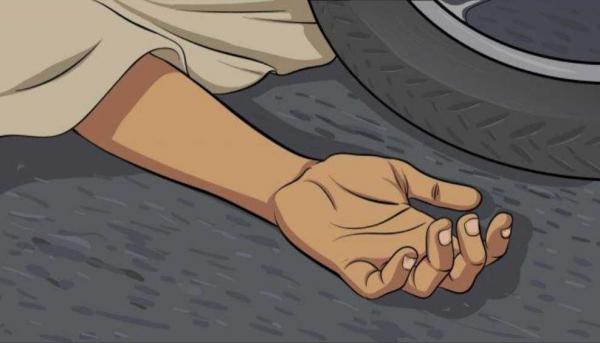Gagal Mendahului, Pemuda Tewas Terlindas Truk