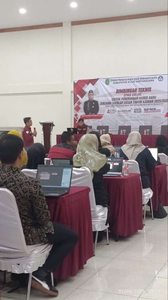 Bimtek SPMB SD Kukar Perkuat Sistem Penerimaan Siswa Berkeadilan