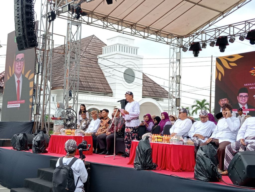 Buka Kirab Budaya, Dafip: Ini Perjalanan Lintas Waktu Nusantara