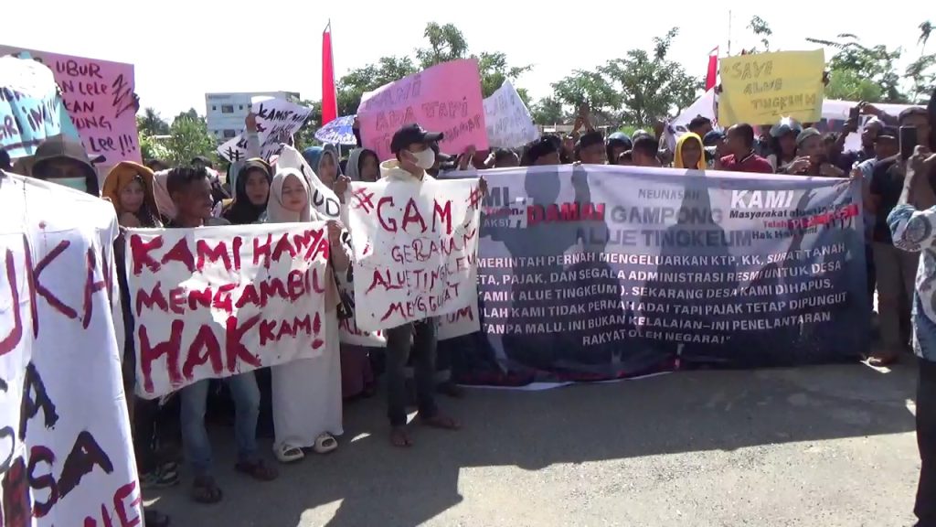 11 Tahun Hilang, Alue Tingkeum Tuntut Status Desa Dikembalikan