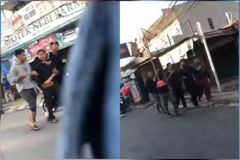 Massa Pulang Demo Datangi Mako Brimob, Suasana Depok Mencekam