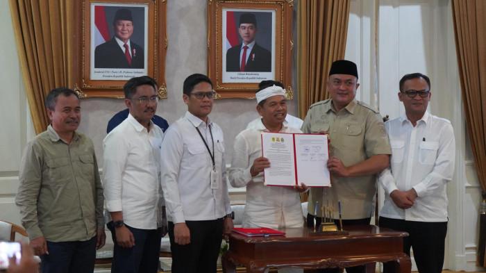 MoU dengan Dedi Mulyadi, Pemkab Bogor Pegang Kendali Penanganan Banjir