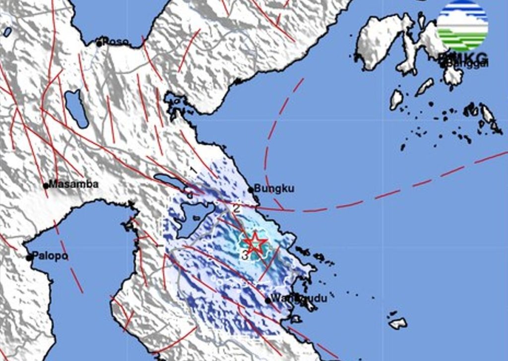 Gempa 4,3 M Guncang Morowali, Warga Sempat Panik