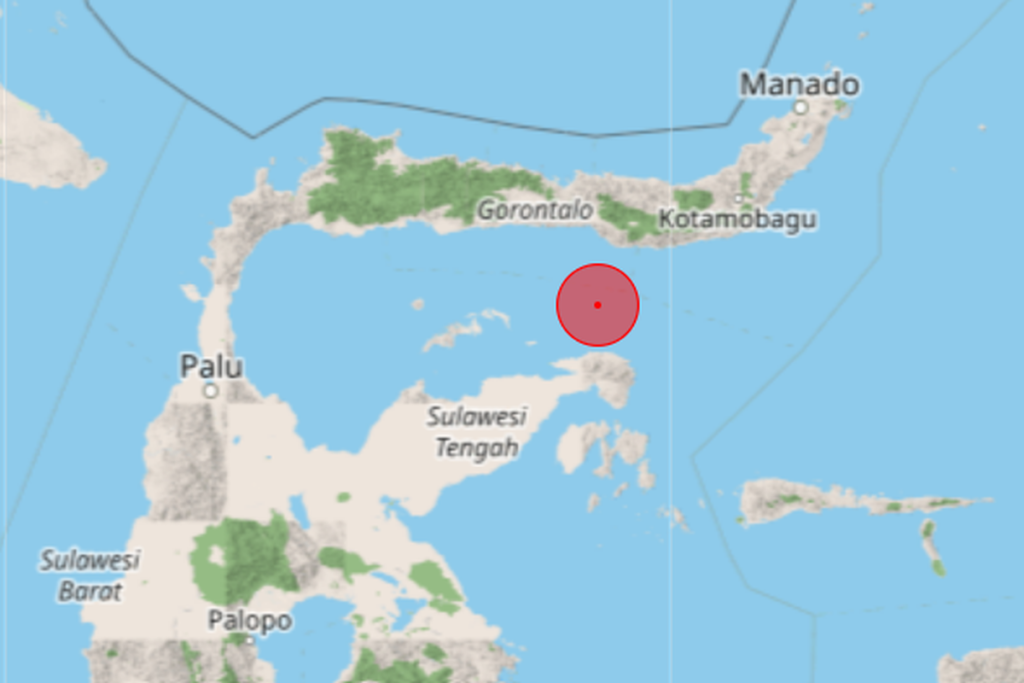 Gempa 5,2 Guncang Sulawesi Tengah, Tak Picu Tsunami