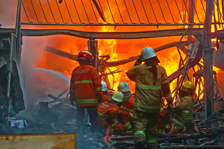 Gudang Mebel di Pasuruan Hangus Terbakar