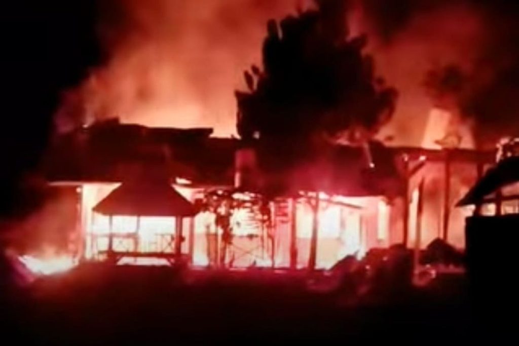 Kantor Inspektorat Bima Terbakar, Seluruh Arsip Ludes