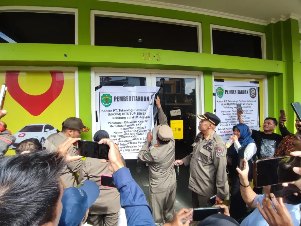 Maxim Sepakati Aturan Tarif, Segel Kantor Dicabut