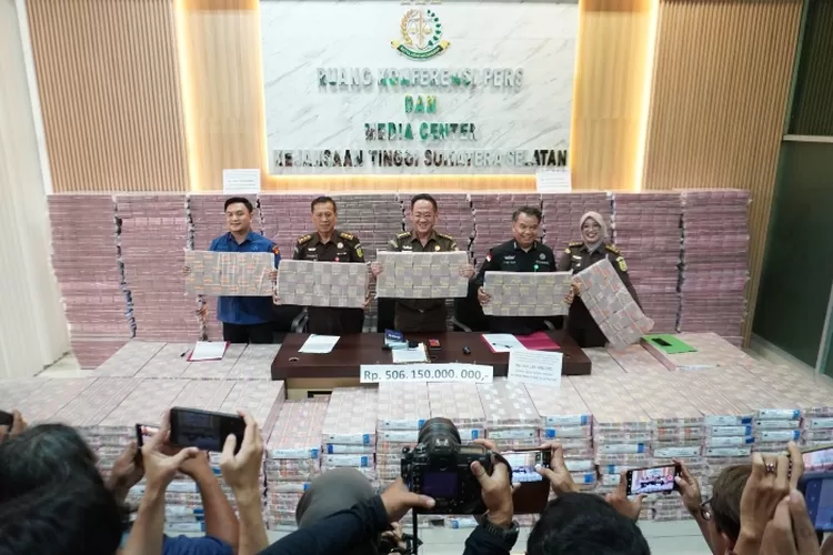 Kejati Sumsel Sita Rp 506 M dari Kasus Korupsi Kredit Bank