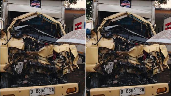 Tabrakan Beruntun Akibat Proyek Jalan, Sopir Tewas