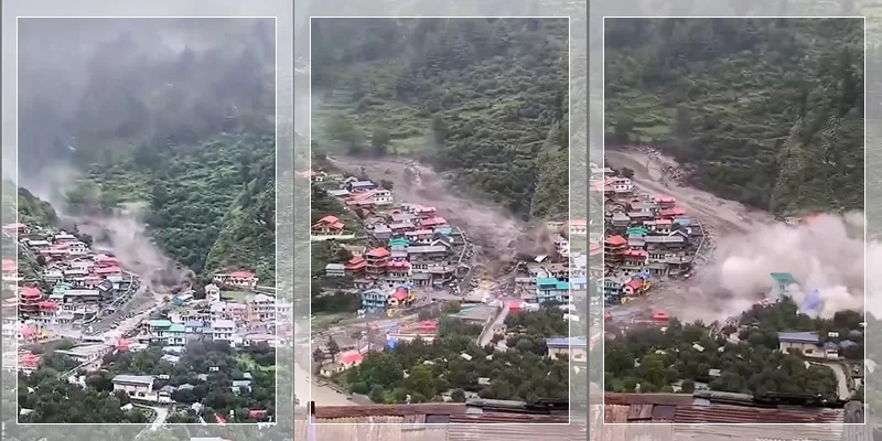 Banjir Bandang Landa Dharali, 100 Orang Hilang
