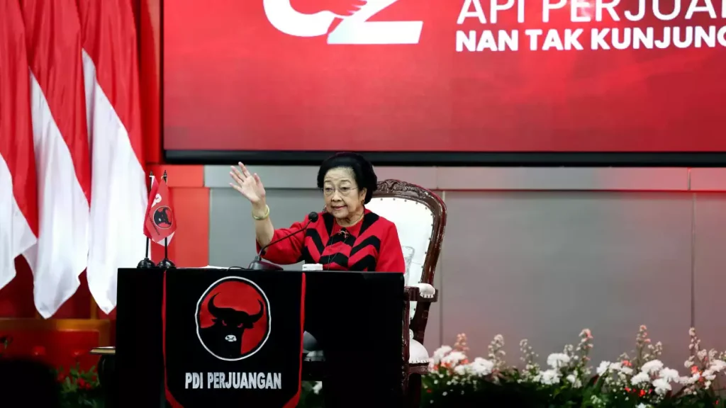 Pidato Megawati Tutup Kongres PDI-P di Bali